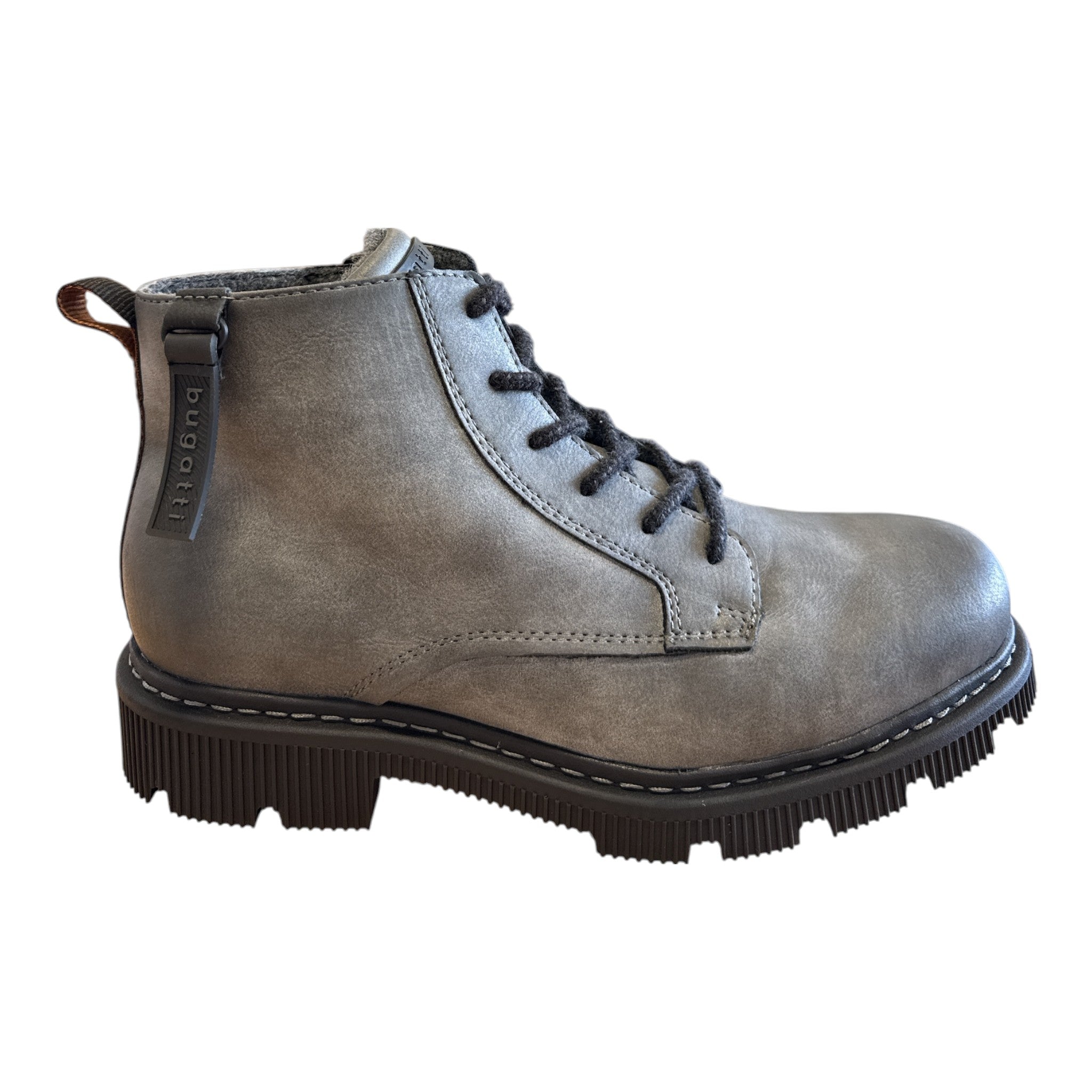 Bugatti Aral Men's Grey Lace-Up Boots