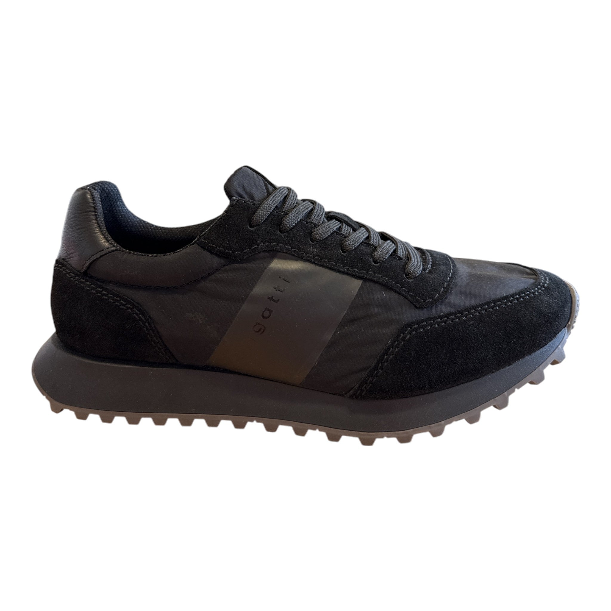 Bugatti Bierman Black Trainers