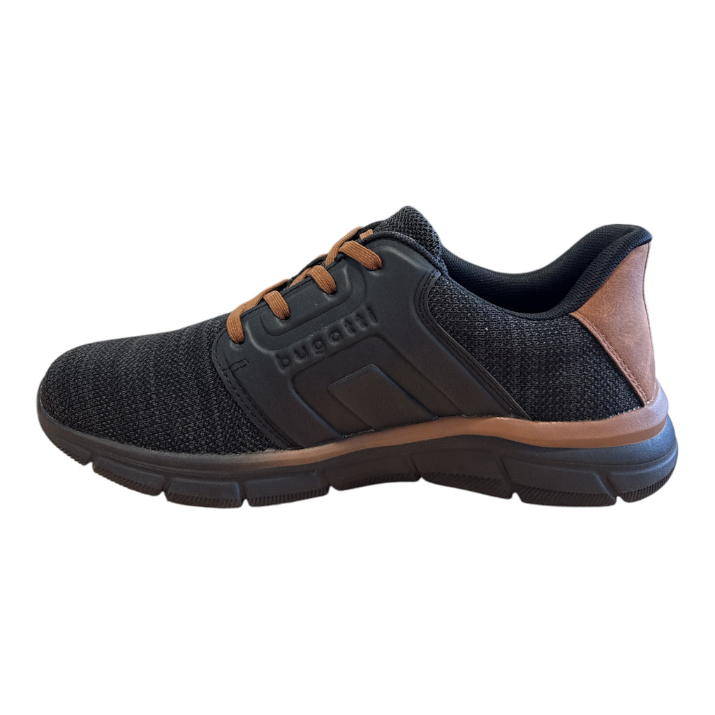 Bugatti Soa Black Trainers