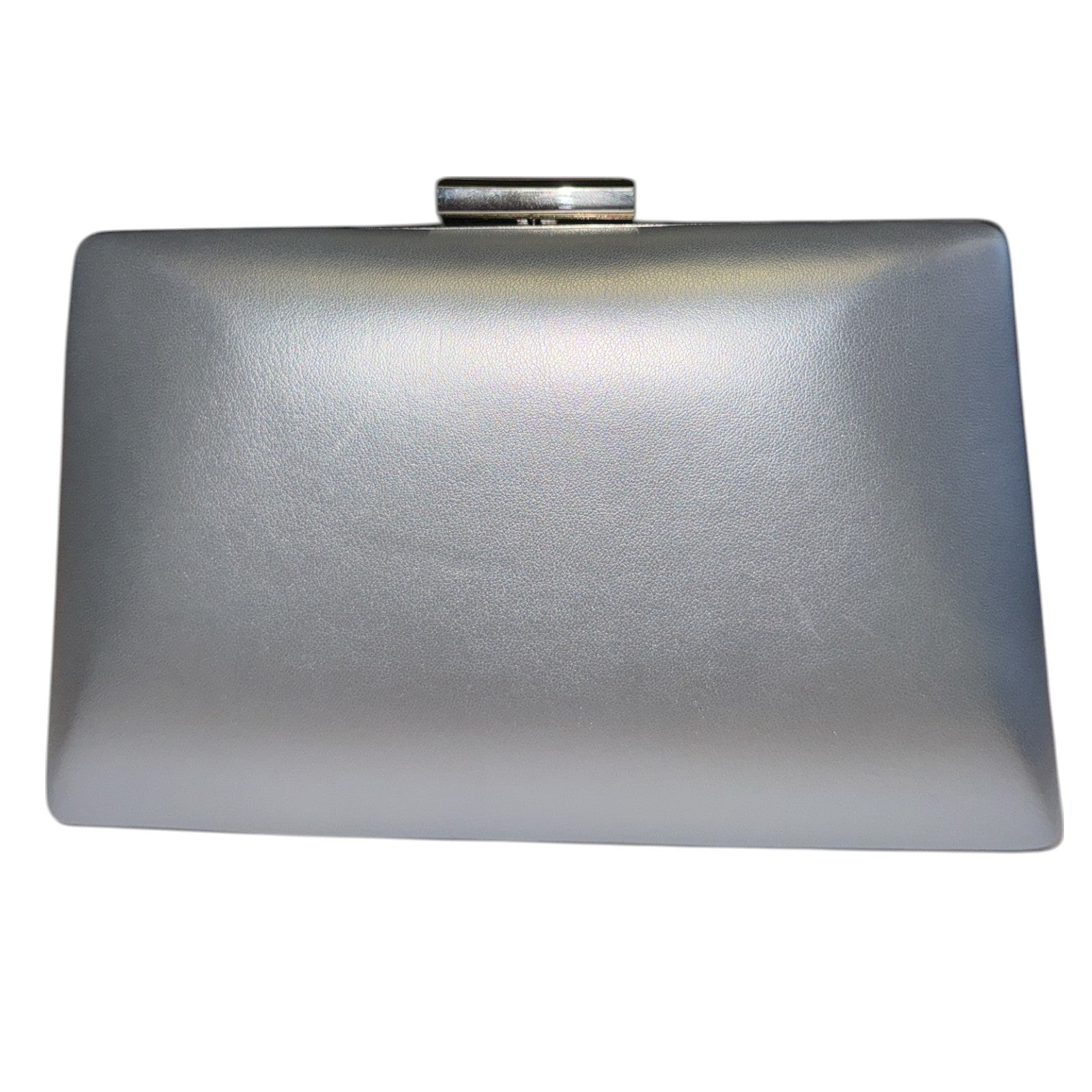 Lotus Bliss Silver Clutch Bag