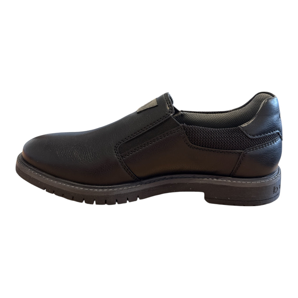 Bugatti Caj Black Slip-On Shoes