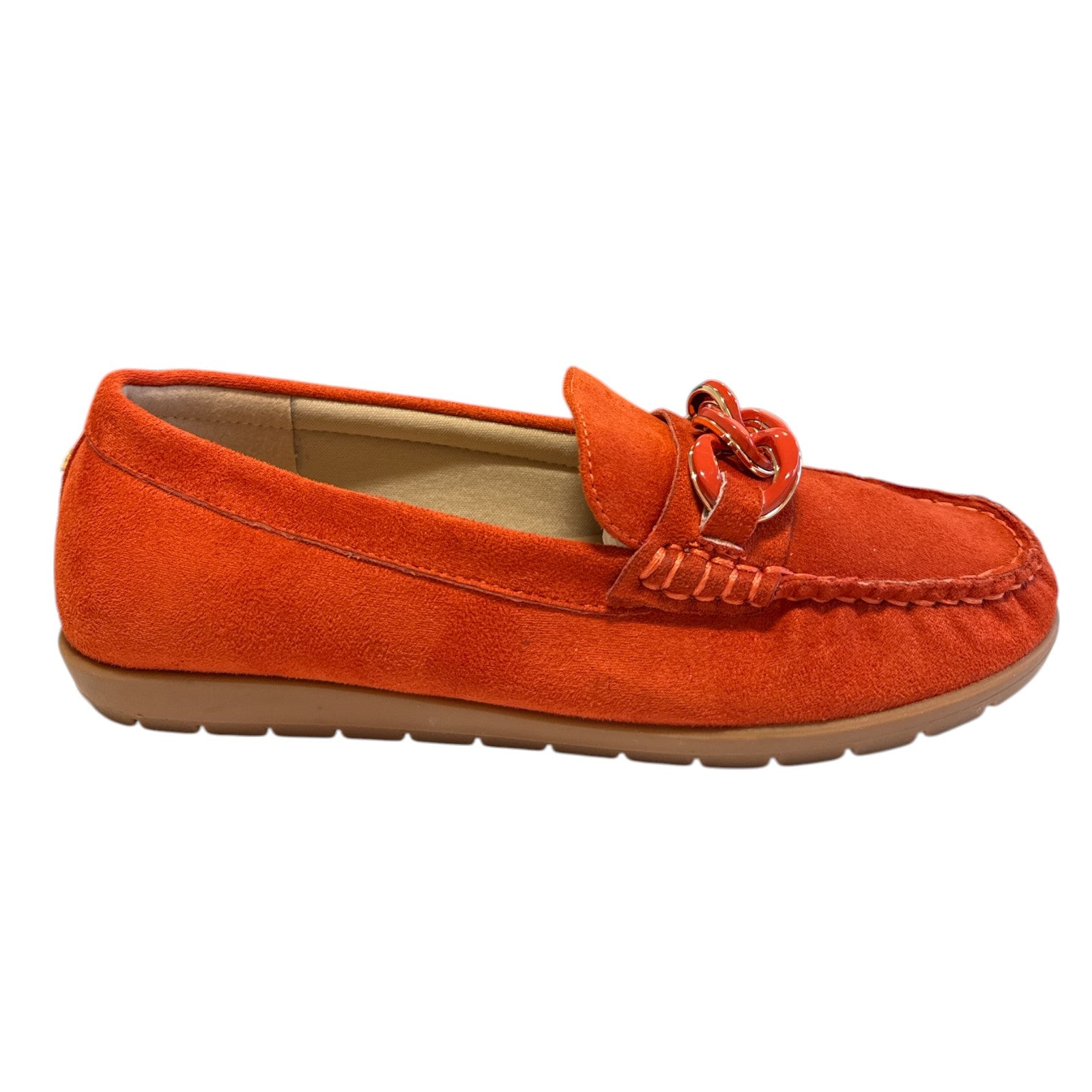 Lotus Coma Orange Loafers