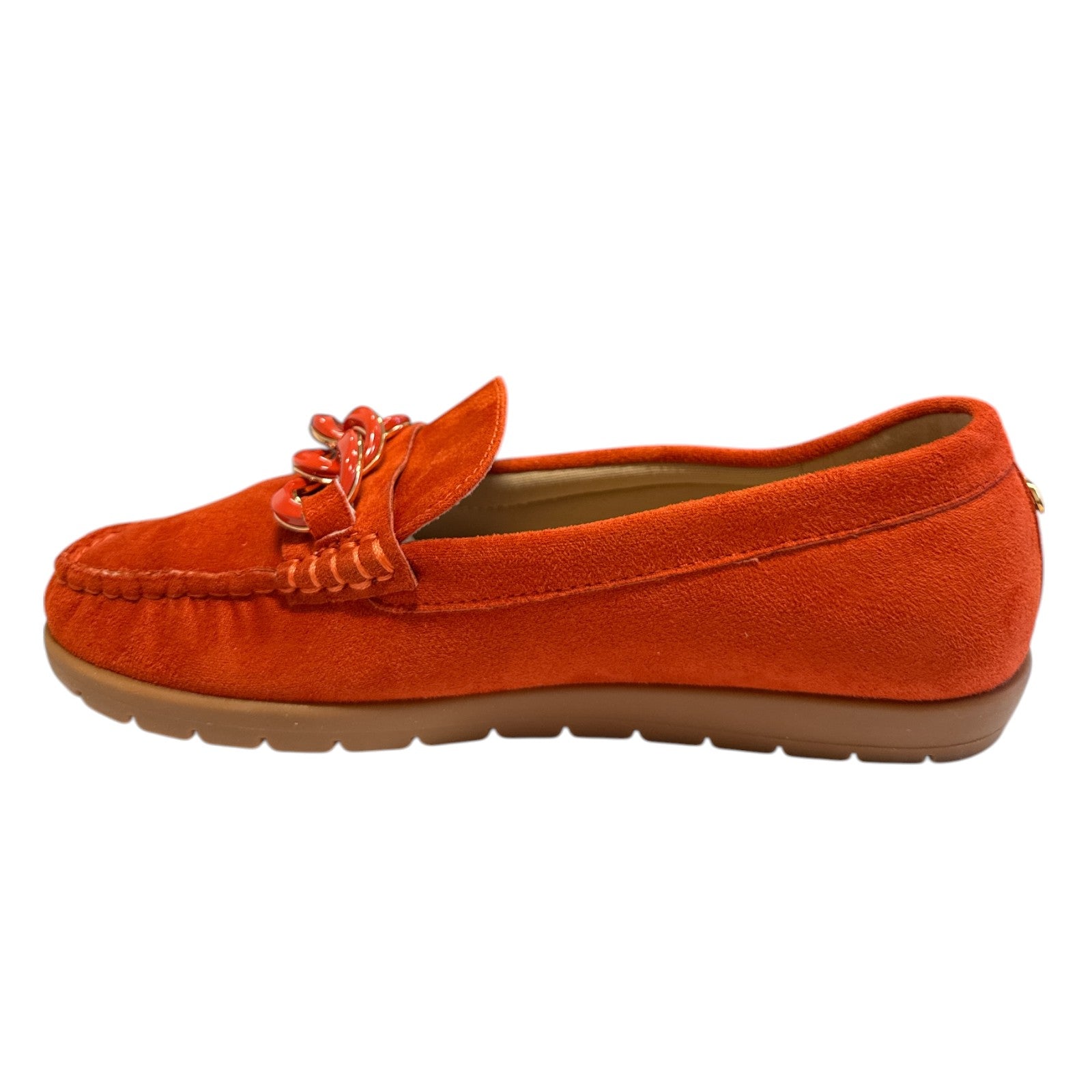 Lotus Coma Orange Loafers