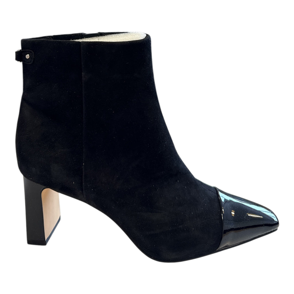 Lotus Danni Black Suede Ankle Boots