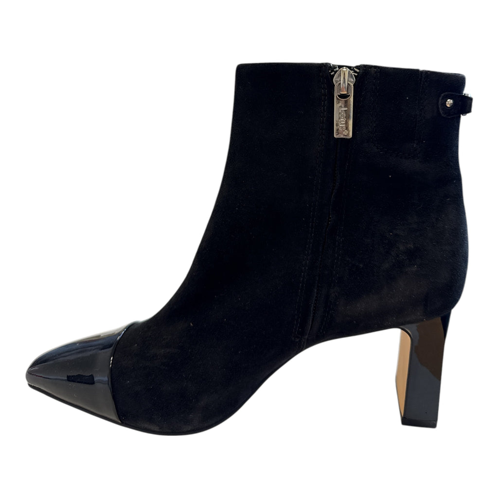 Lotus Danni Black Suede Ankle Boots