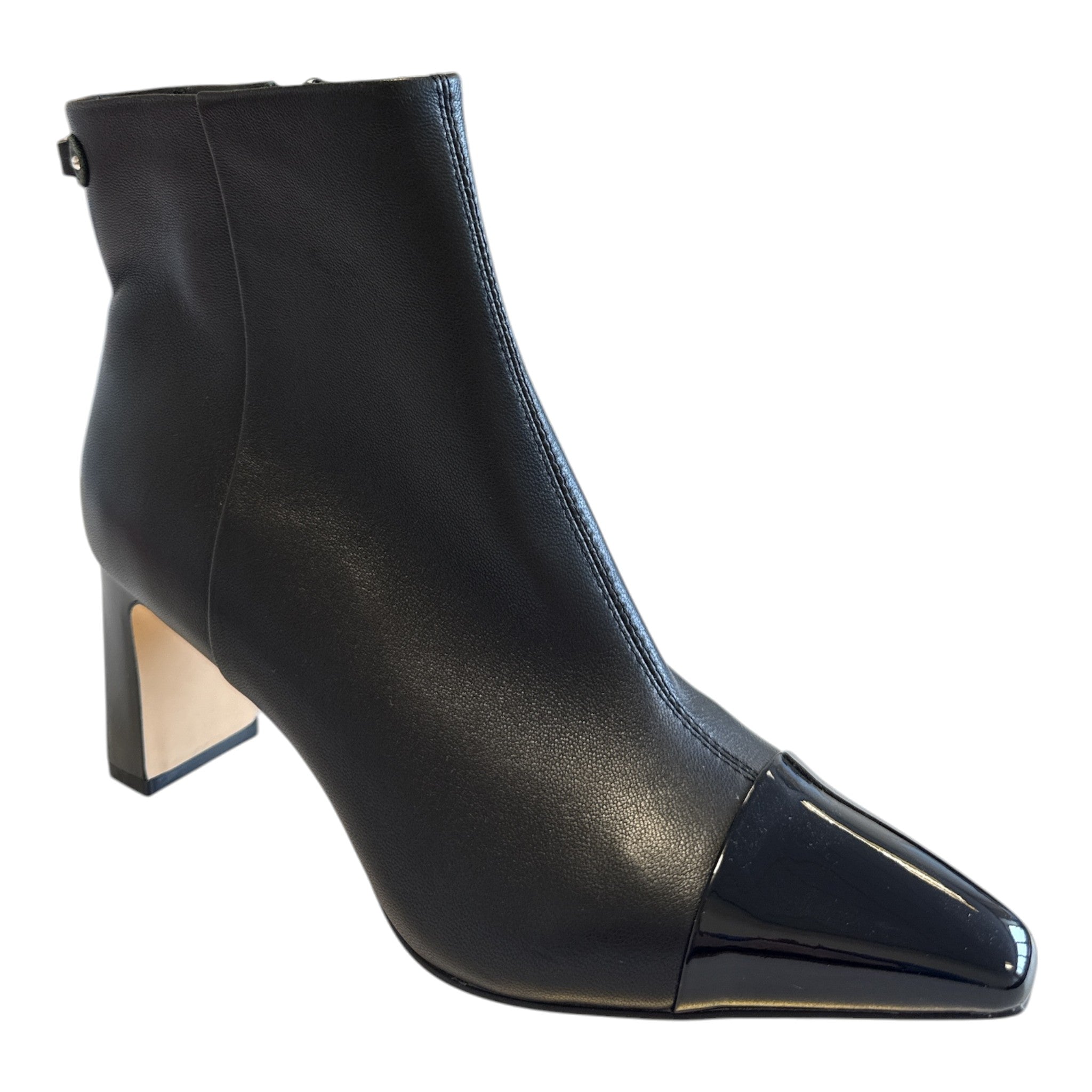 Lotus Danni Black Leather Ankle Boots