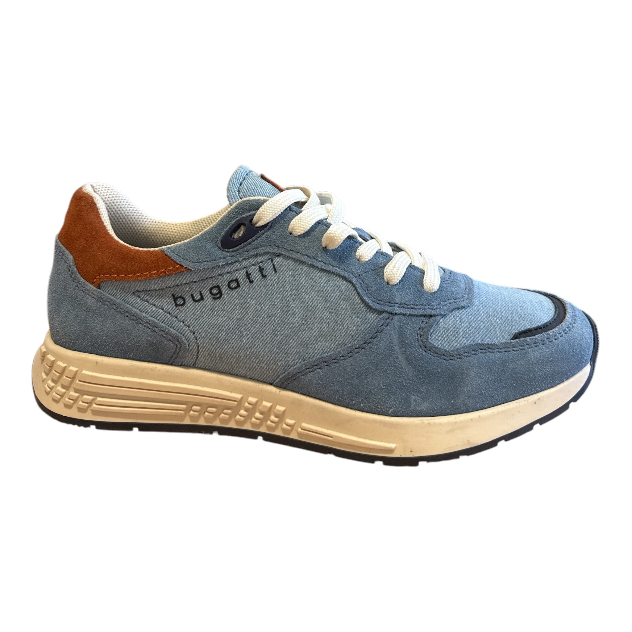 Bugatti Rough Blue Trainers