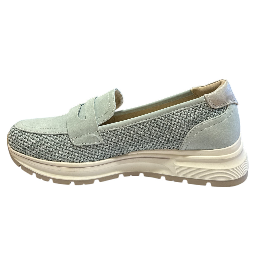 Lotus Florida Pale Blue Casual Loafers