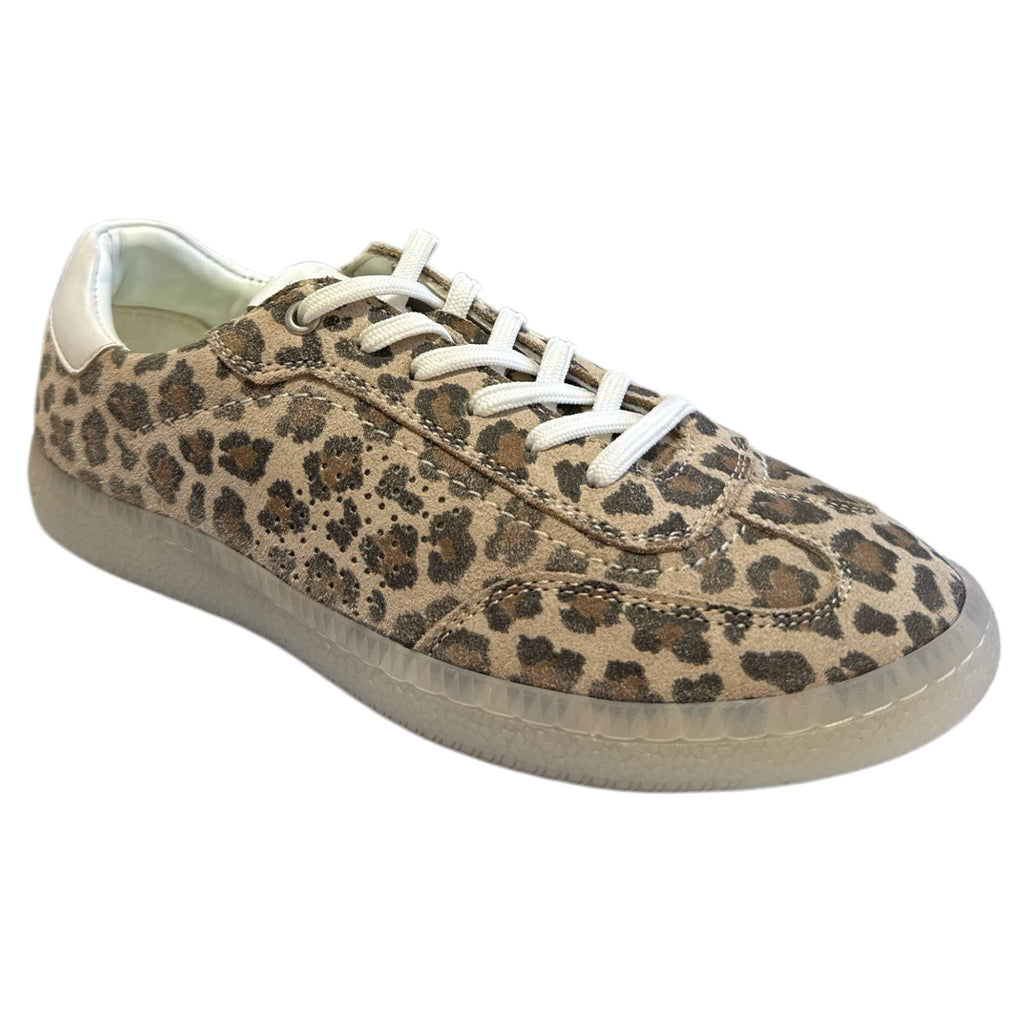 Lotus Frapporta Leopard Print Trainers