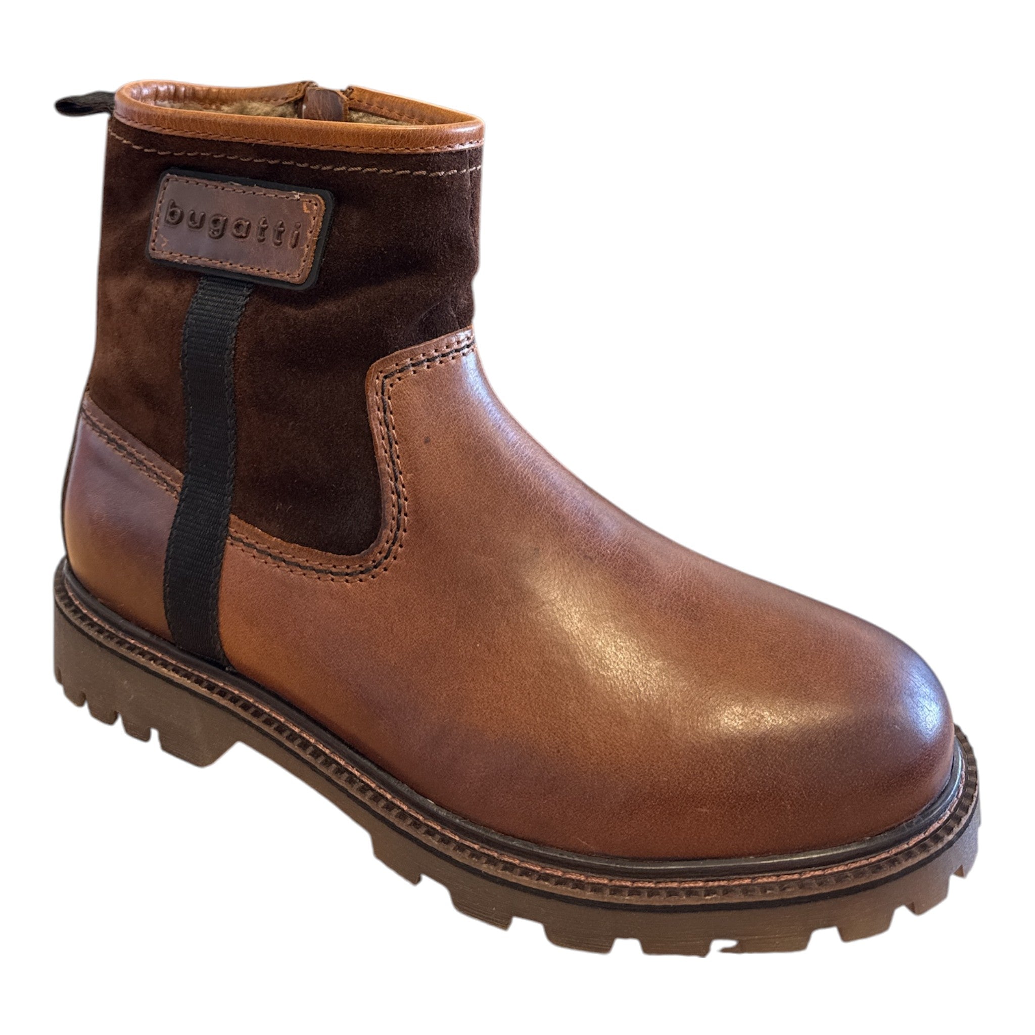 Bugati Gips Comfort Men's Brown Leather Boots