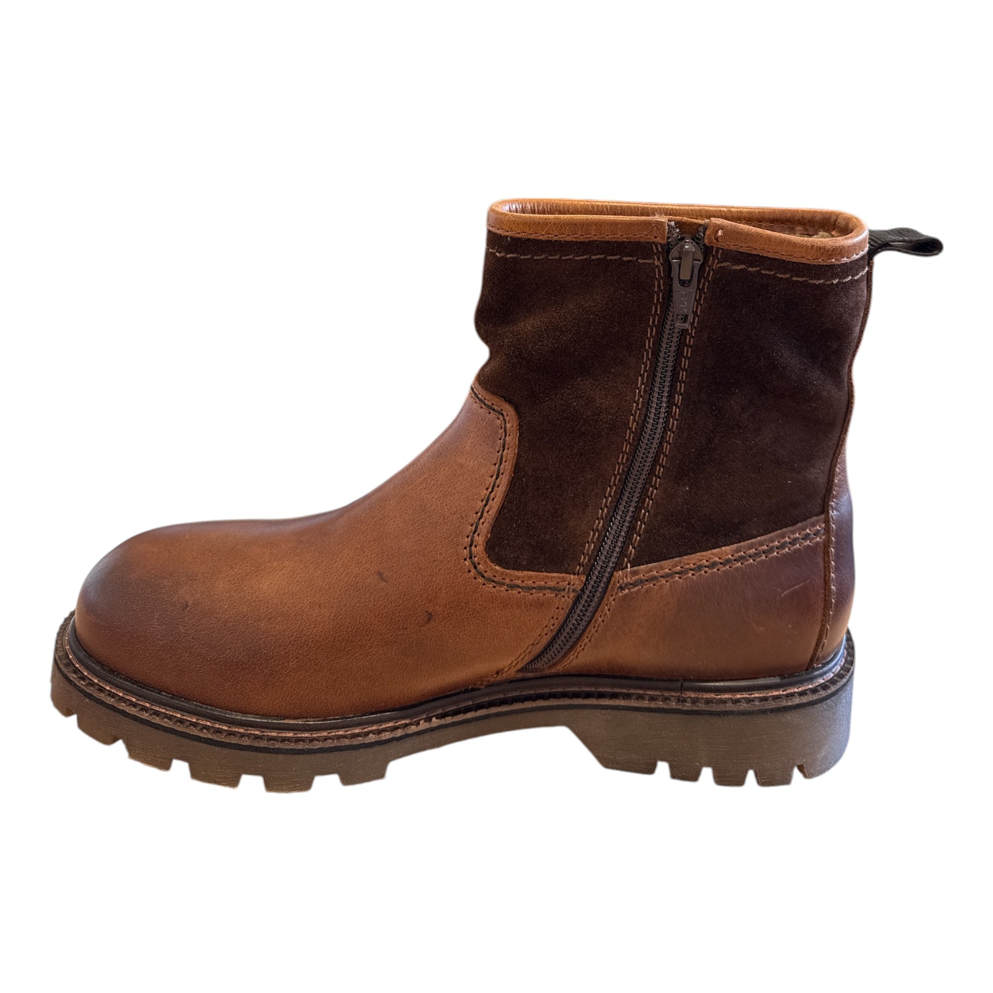 Bugati Gips Comfort Men's Brown Leather Boots