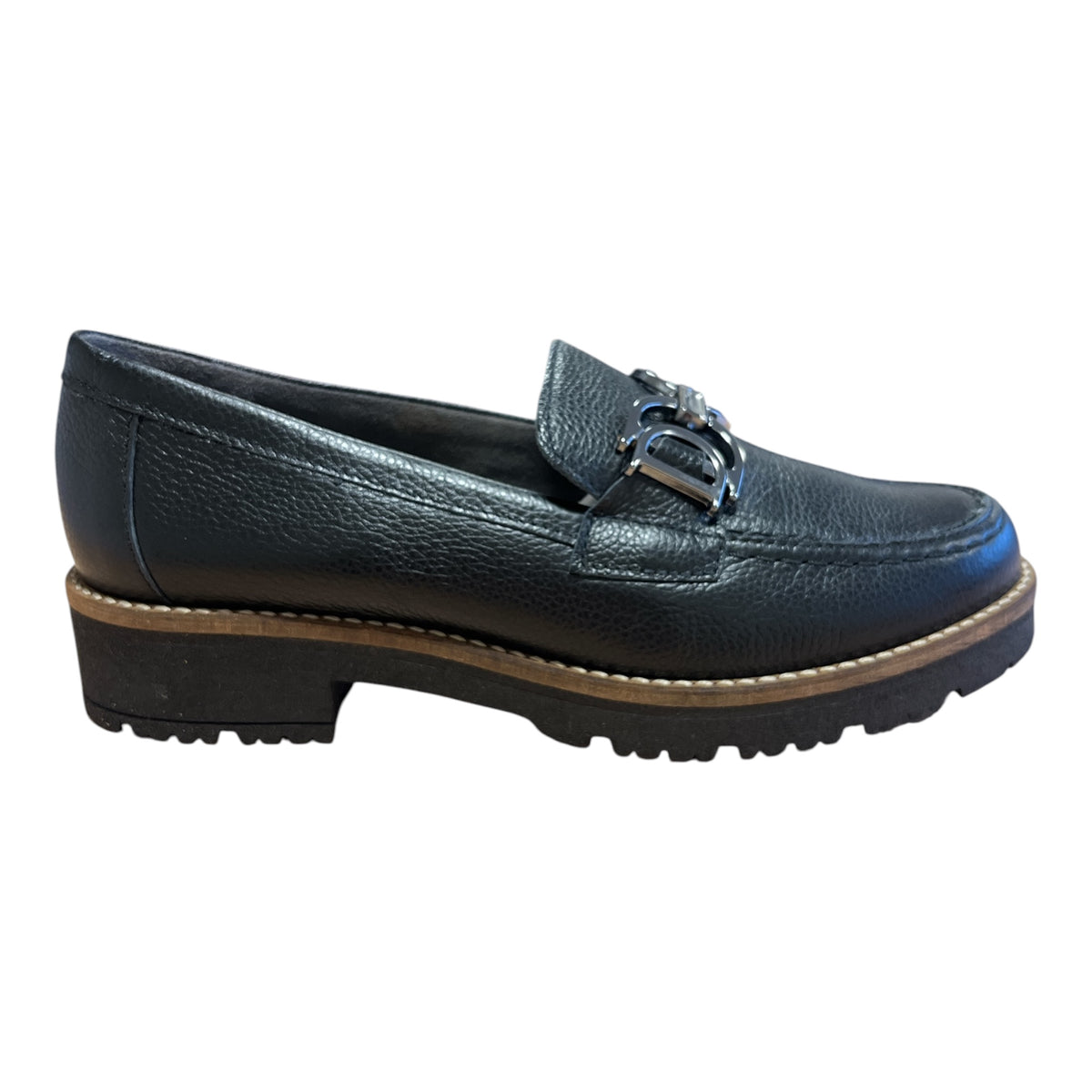 Pitillos Black Leather Loafers 11.562