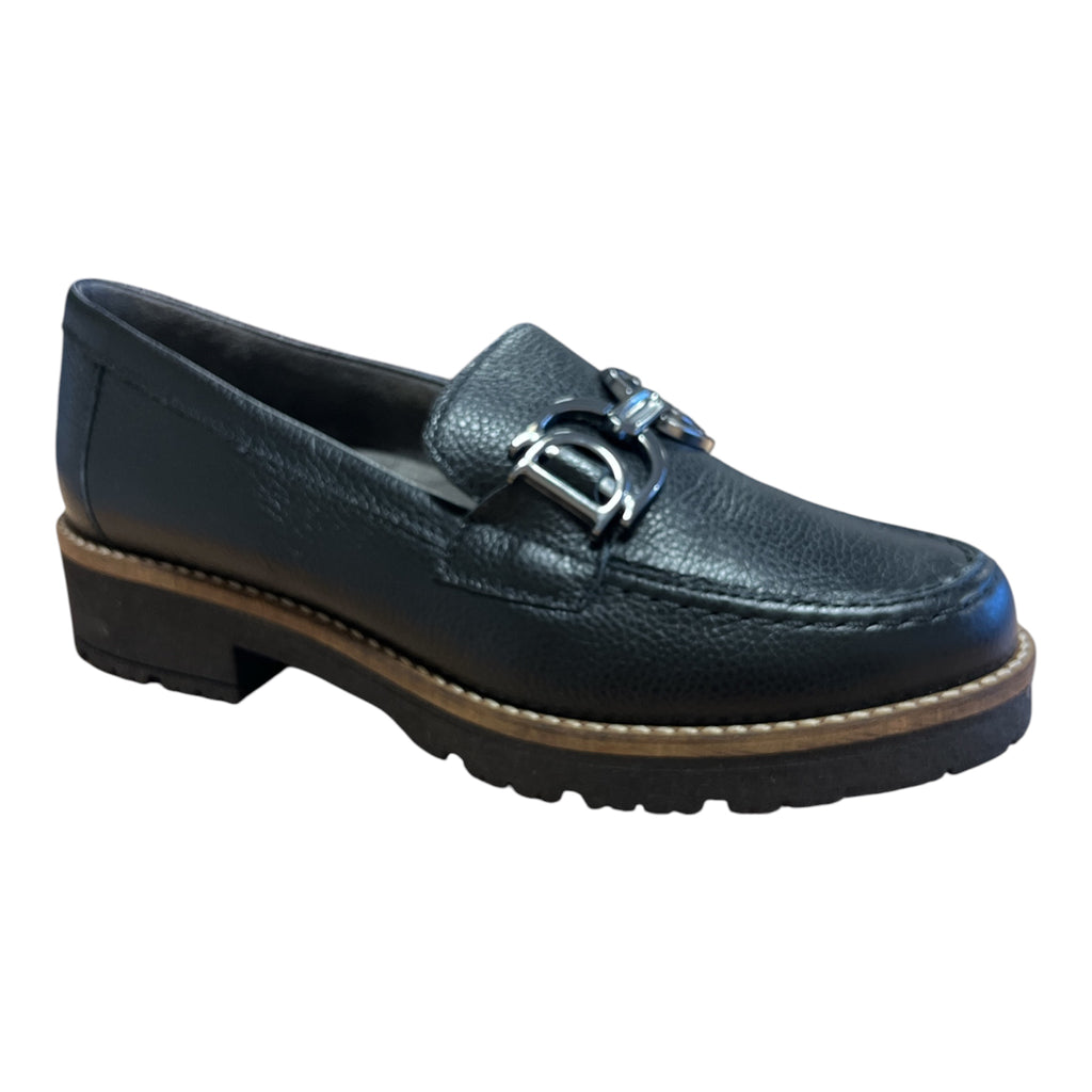 Pitillos Black Leather Loafers 11.562