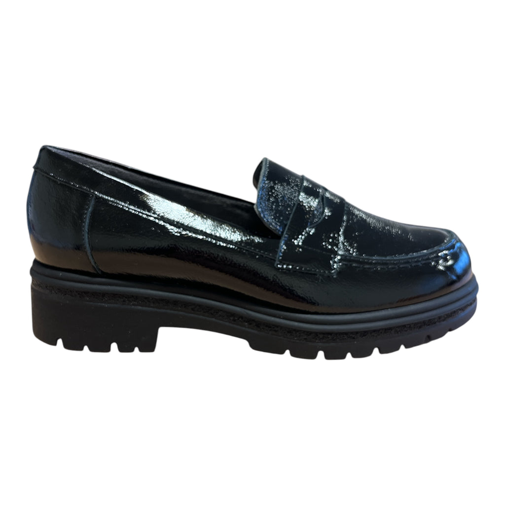 Pitillos Black Patent Loafers 11.573