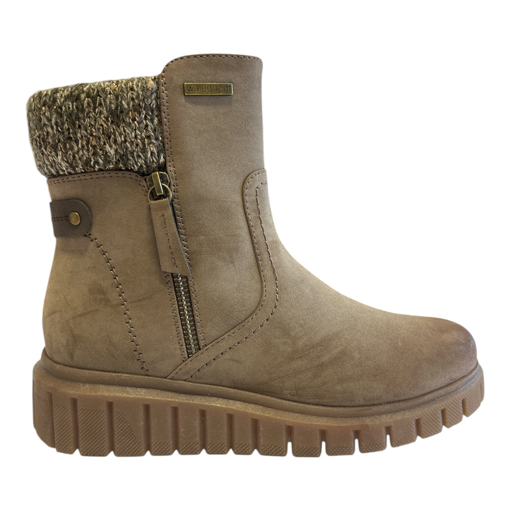 Lotus Gwen Taupe Waterproof Boots