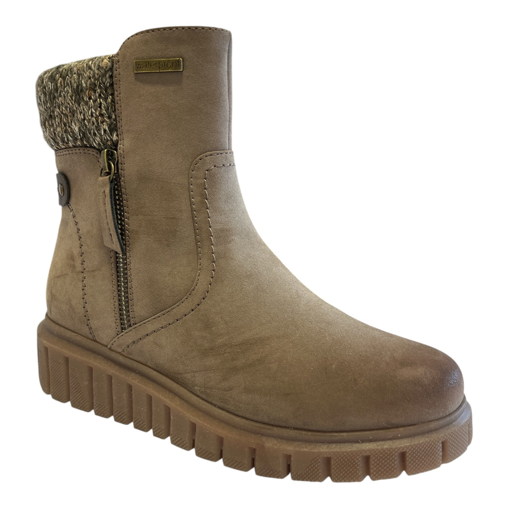 Lotus Gwen Taupe Waterproof Boots