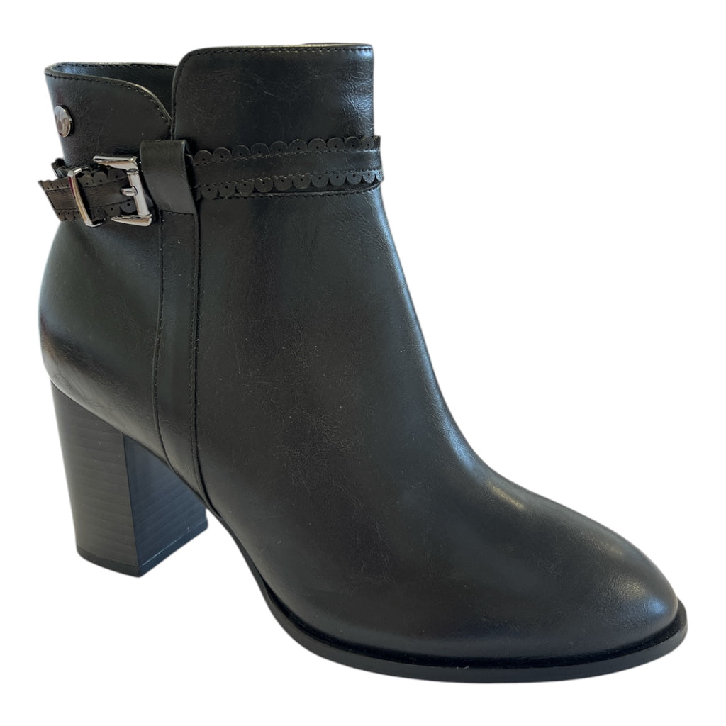 Lotus Sutton Black Ankle Boots