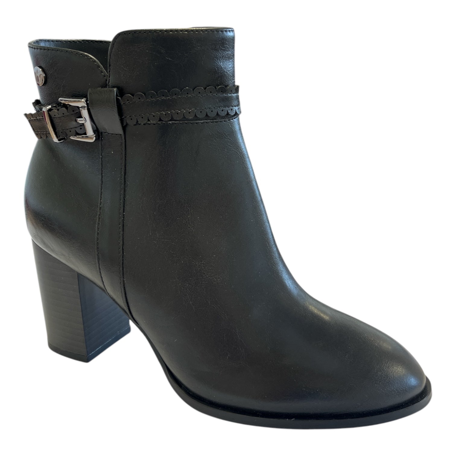 Lotus Sutton Black Ankle Boots