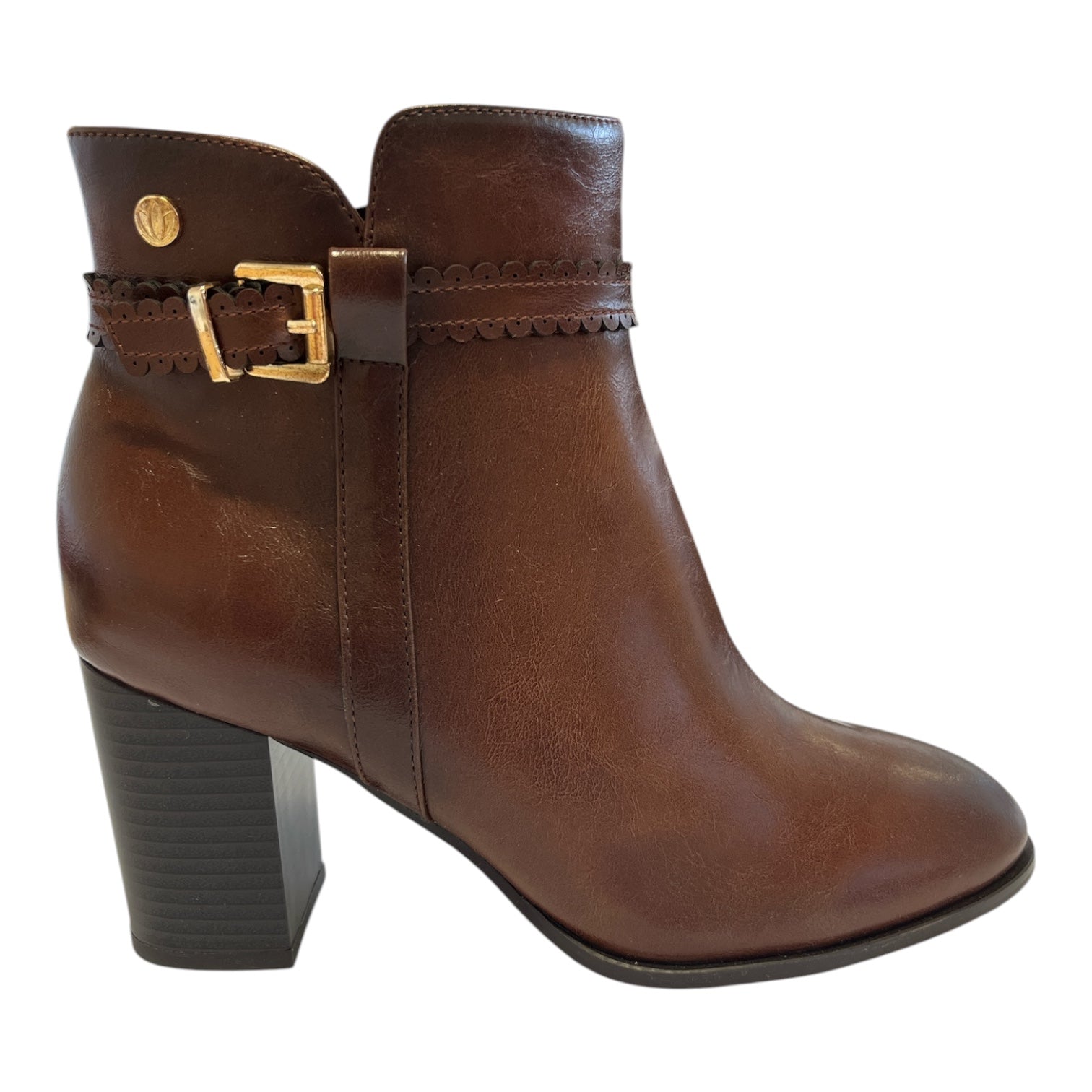 Lotus Sutton Tan Ankle Boots