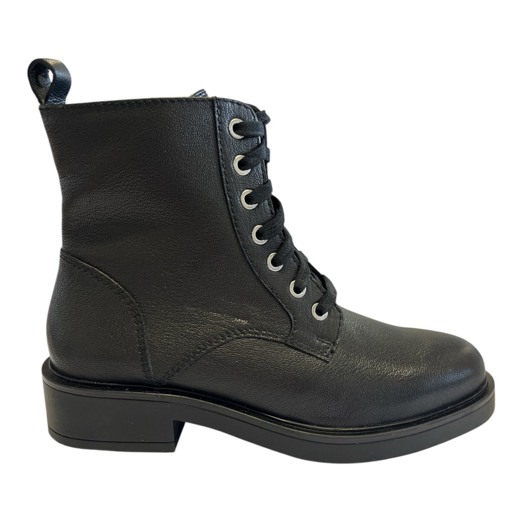 Lotus Bronte Black Leather Ankle Boots