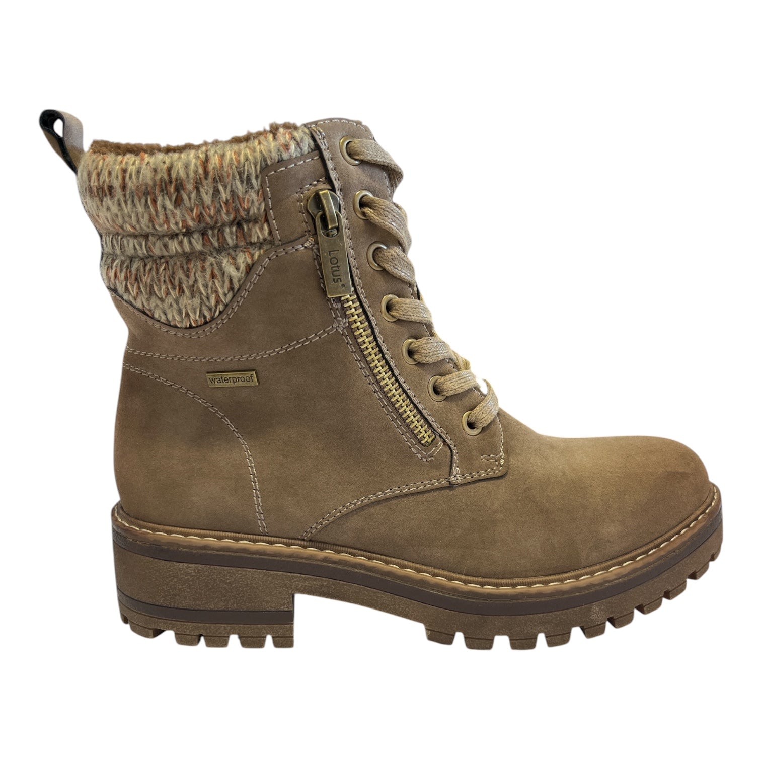 Lotus Stefani Taupe Waterproof Boots