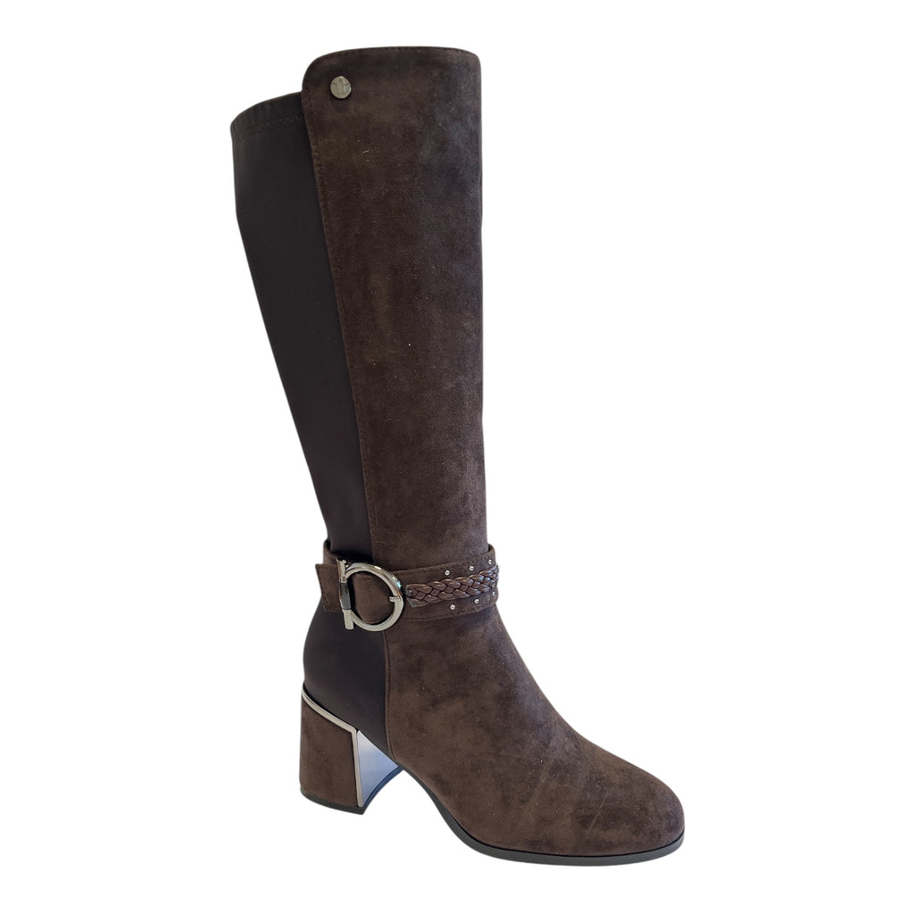 Lotus Palmer Brown Knee-High Boots