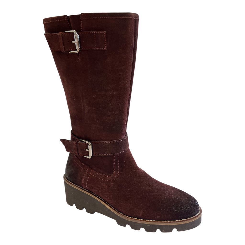 Lotus Nevada Brown Suede Knee-High Boots