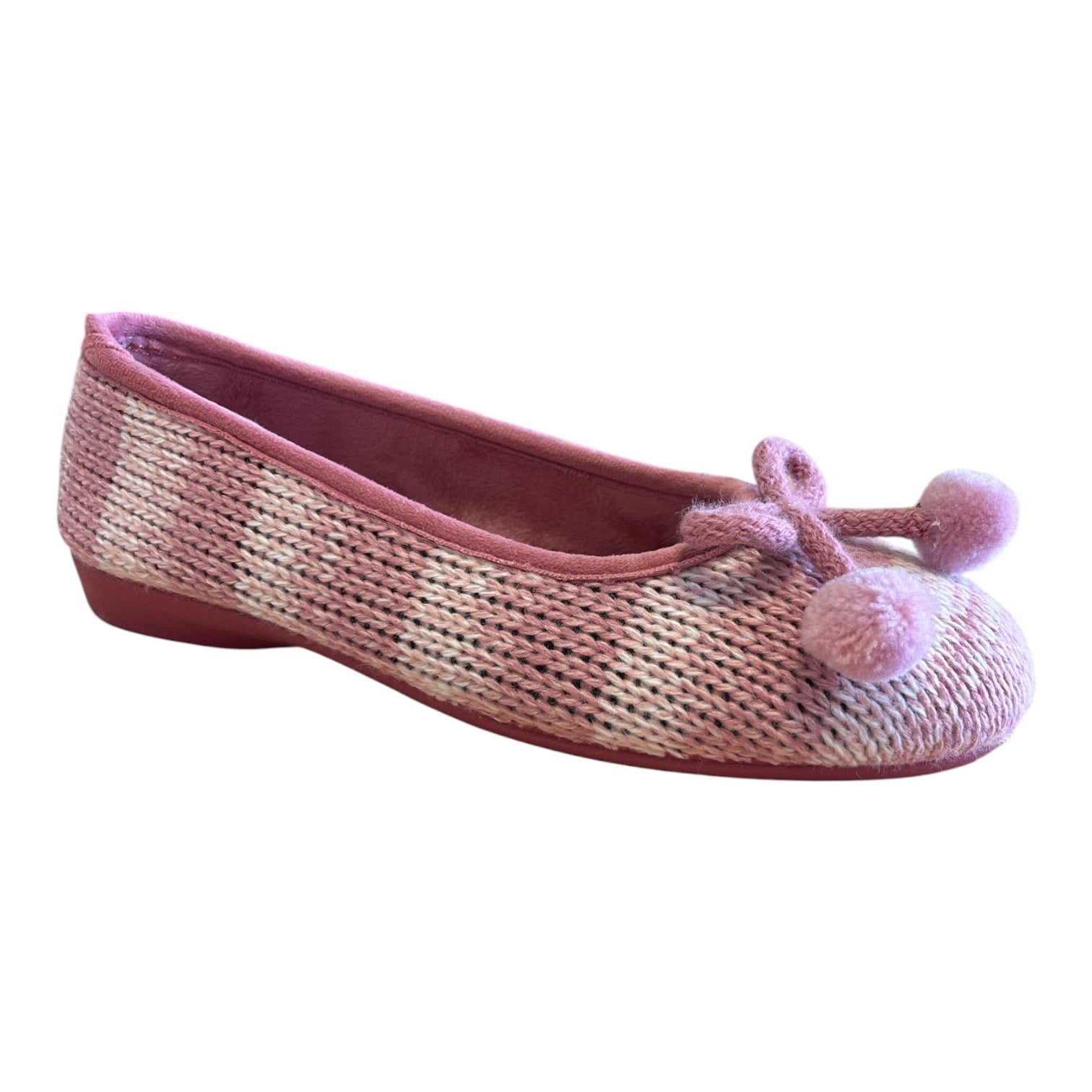 Lotus Fortune Pink Ballerina Slippers