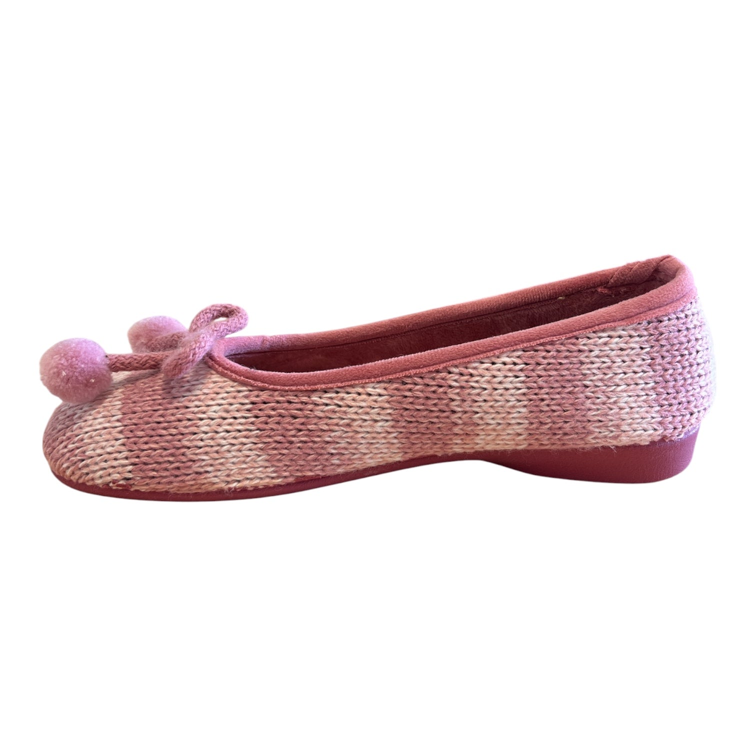 Lotus Fortune Pink Ballerina Slippers