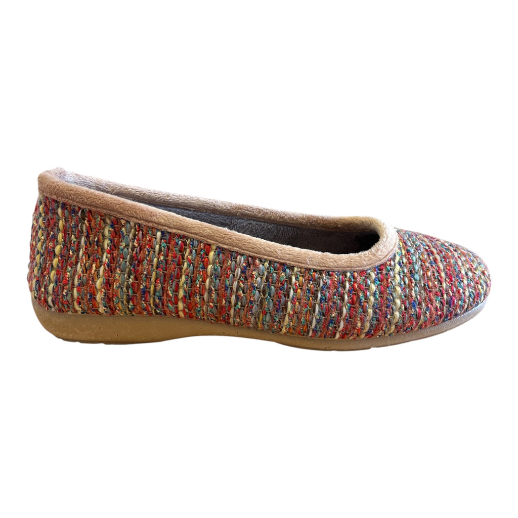 Lotus Patricia Taupe Slipper