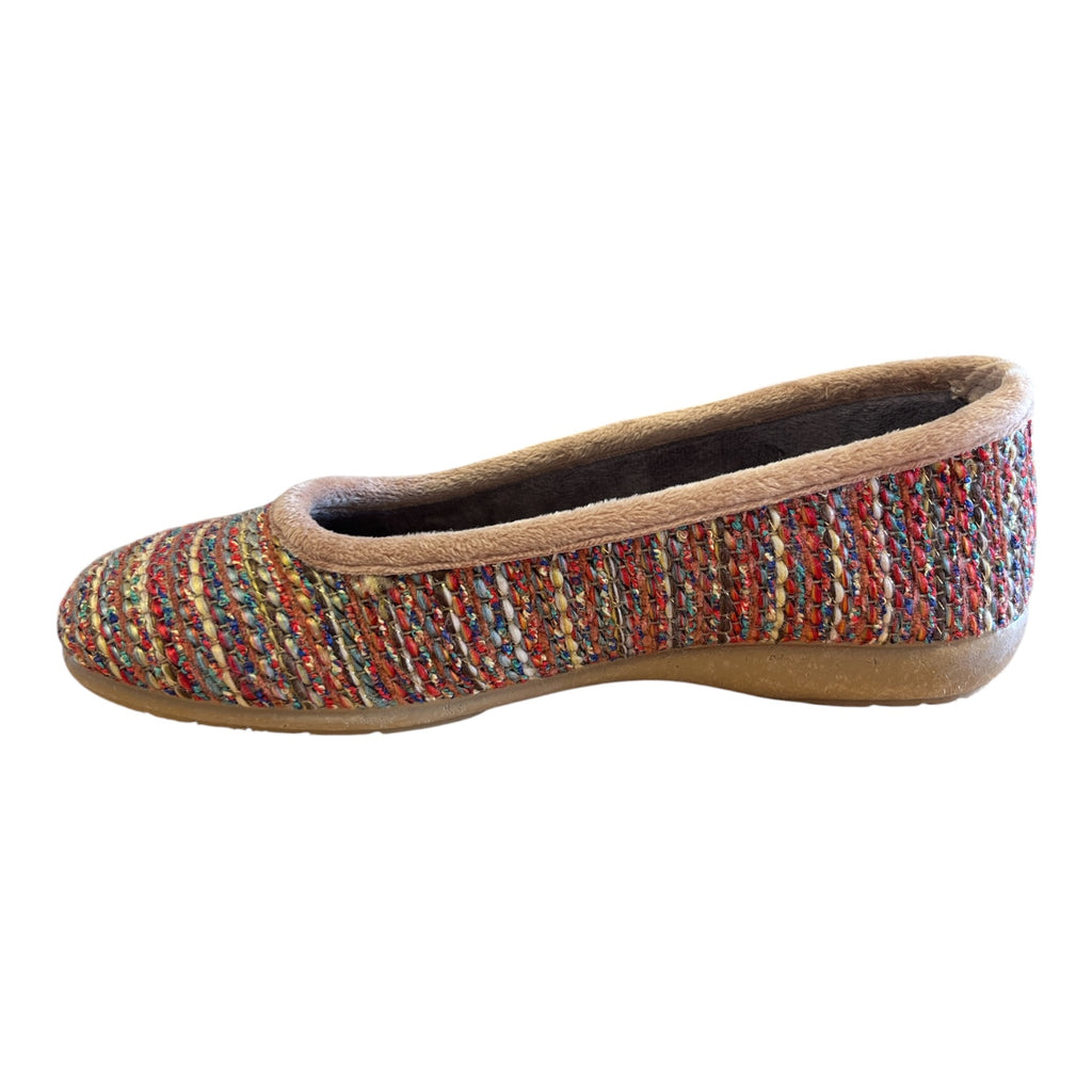Lotus Patricia Taupe Slipper