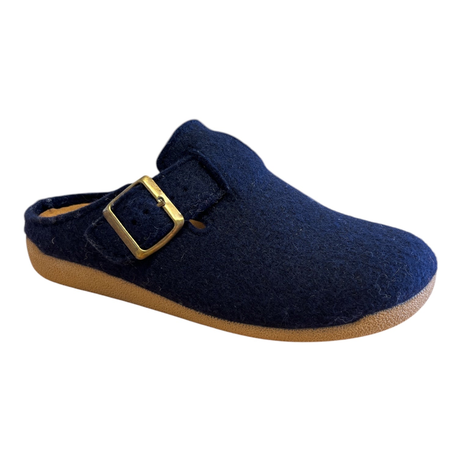 Lotus Alvari Navy Mule Slippers