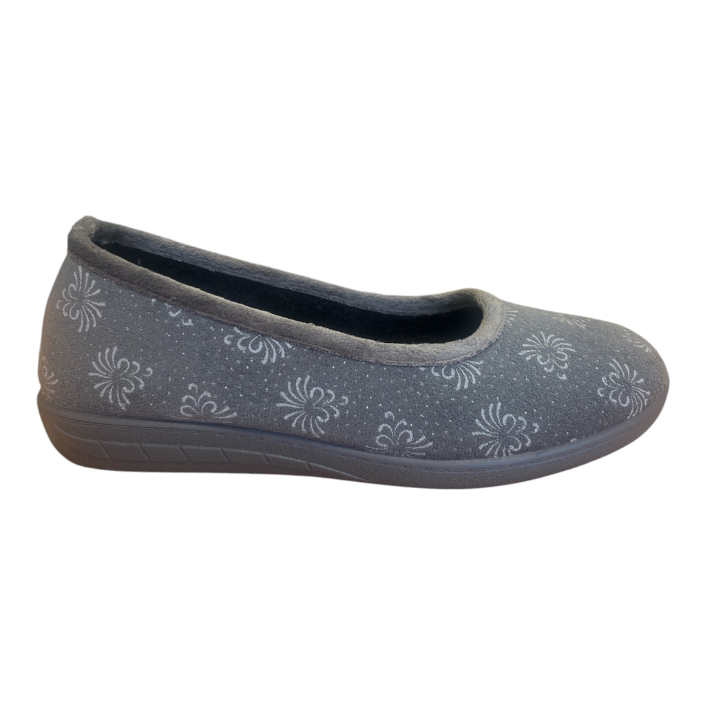Lotus Suiza Grey Slippers