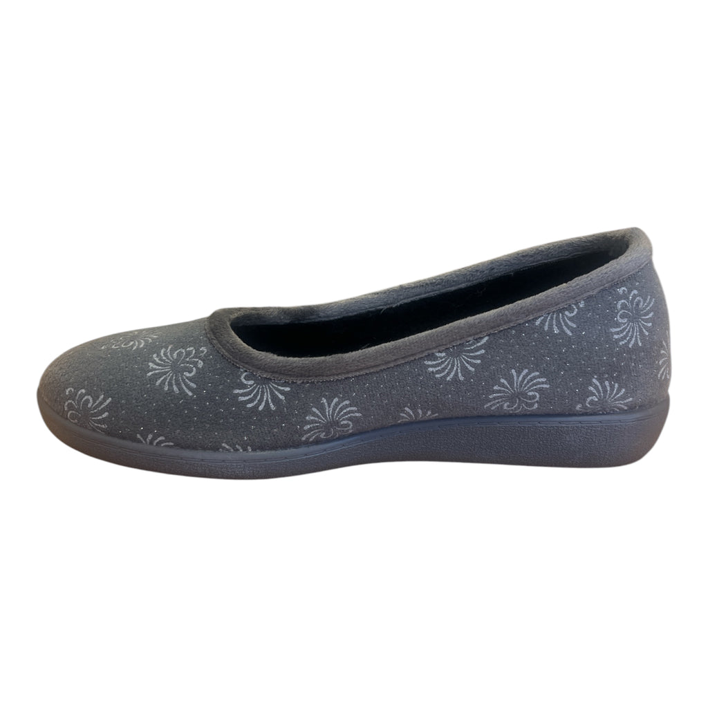 Lotus Suiza Grey Slippers