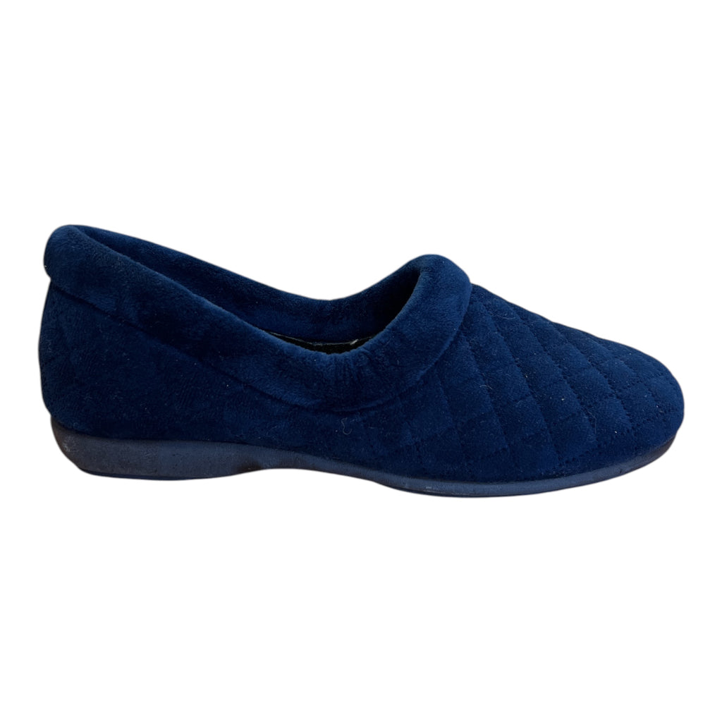Lotus Antonia Navy Slippers