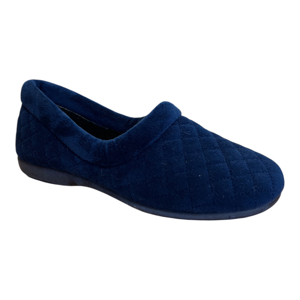 Lotus Antonia Navy Slippers