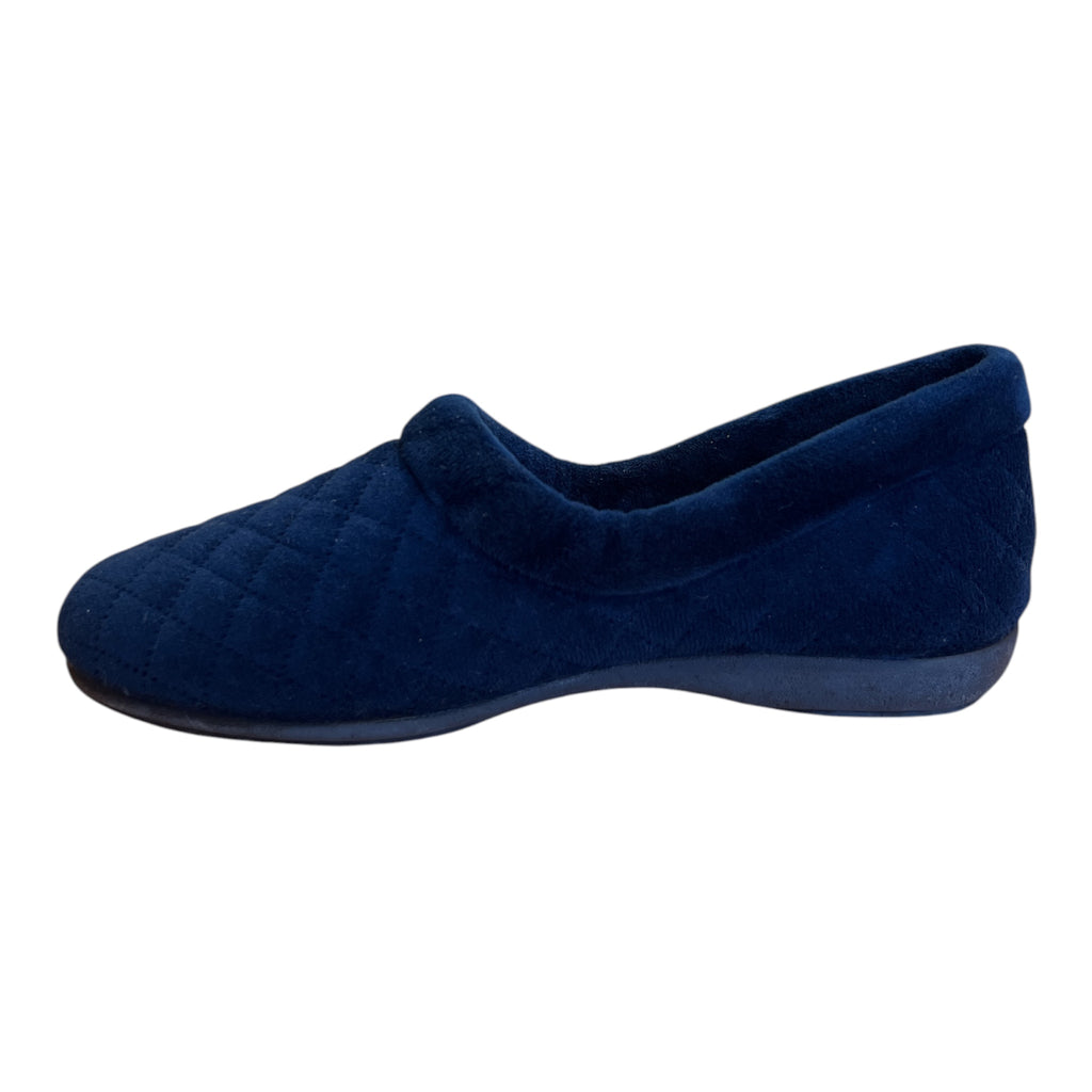 Lotus Antonia Navy Slippers