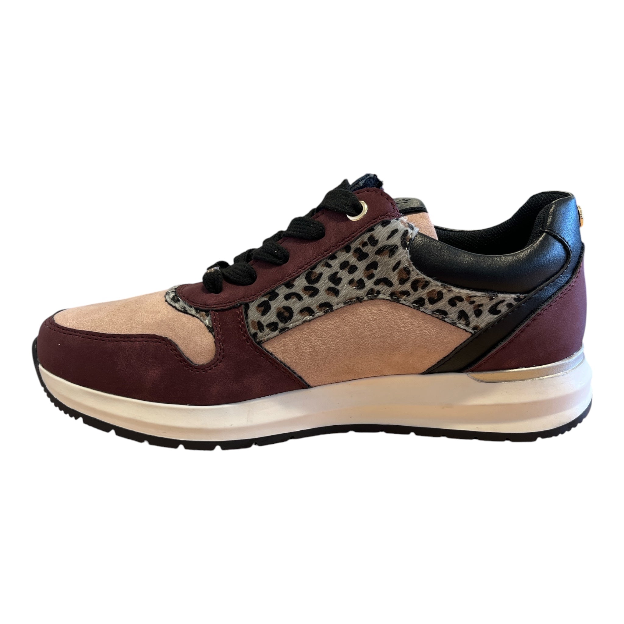 Lotus Venus Bordo and Pink Trainers