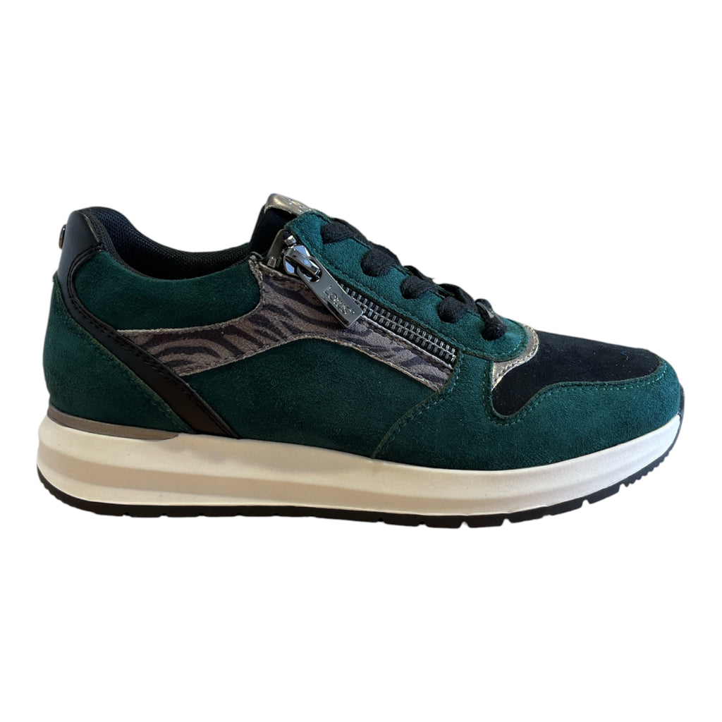 Lotus Venus Green and Black Trainers