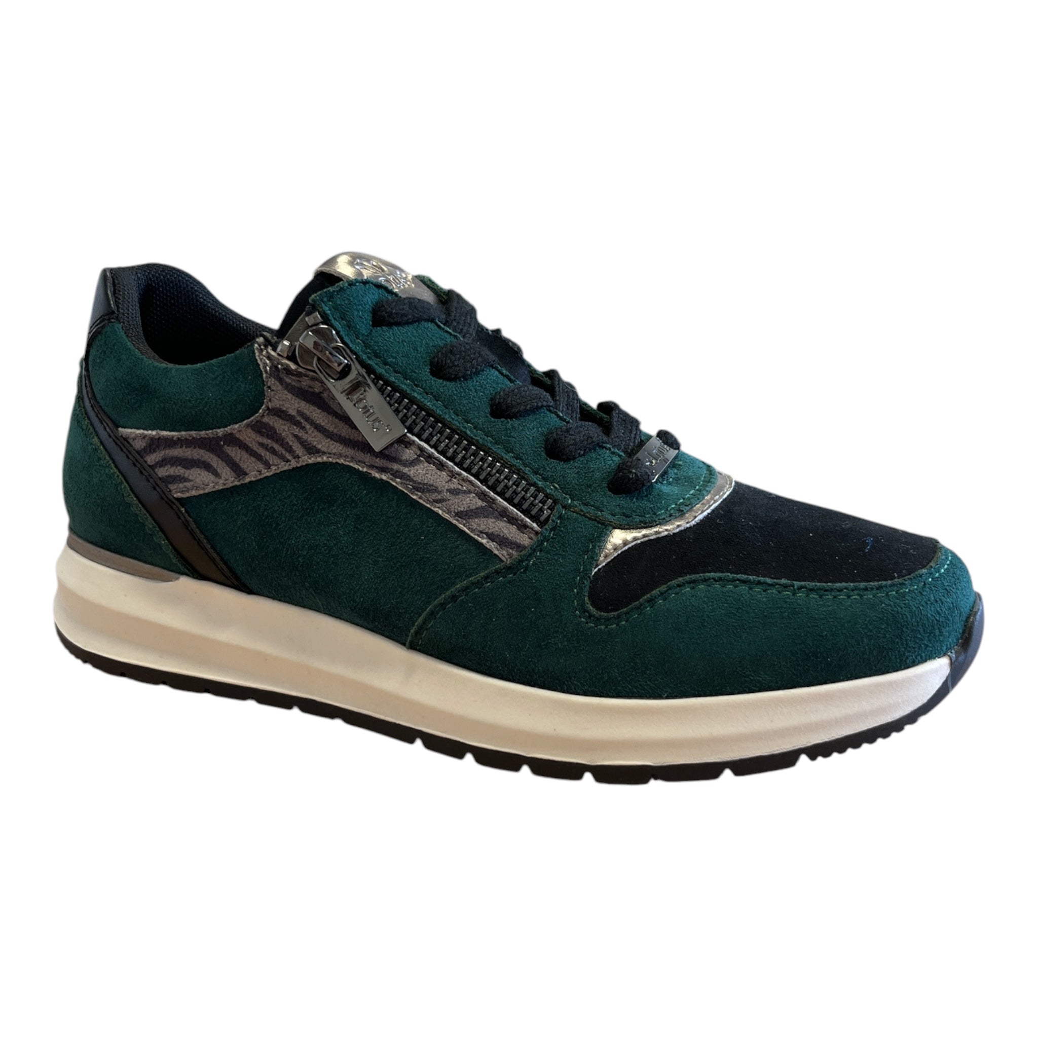 Lotus Venus Green and Black Trainers