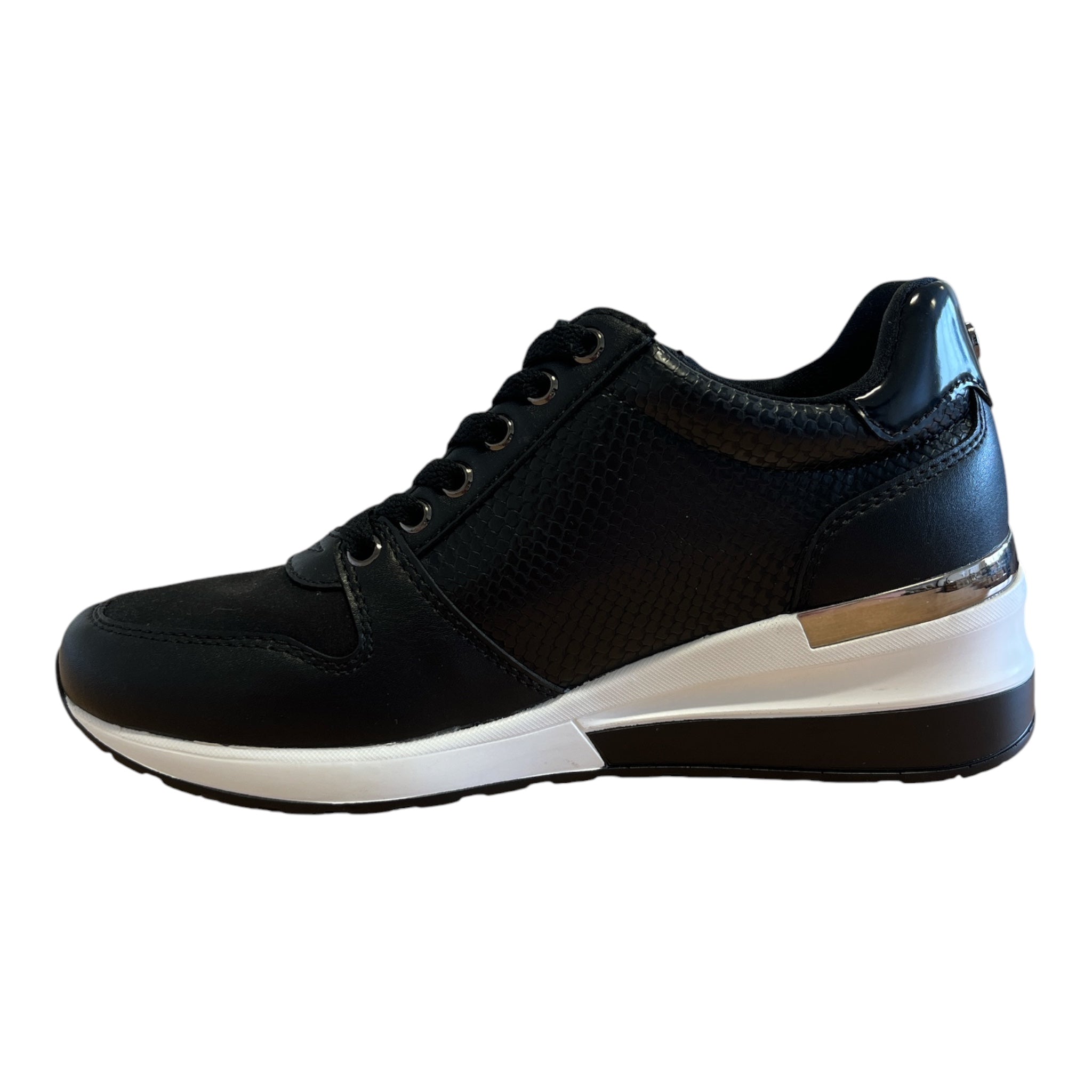 Lotus Isabella Black Trainers