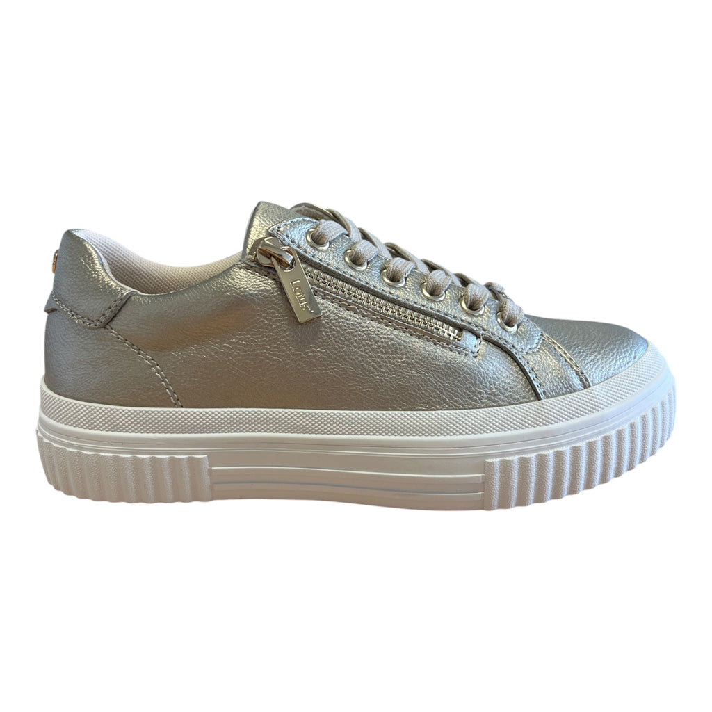 Lotus Alexa Gold Trainers