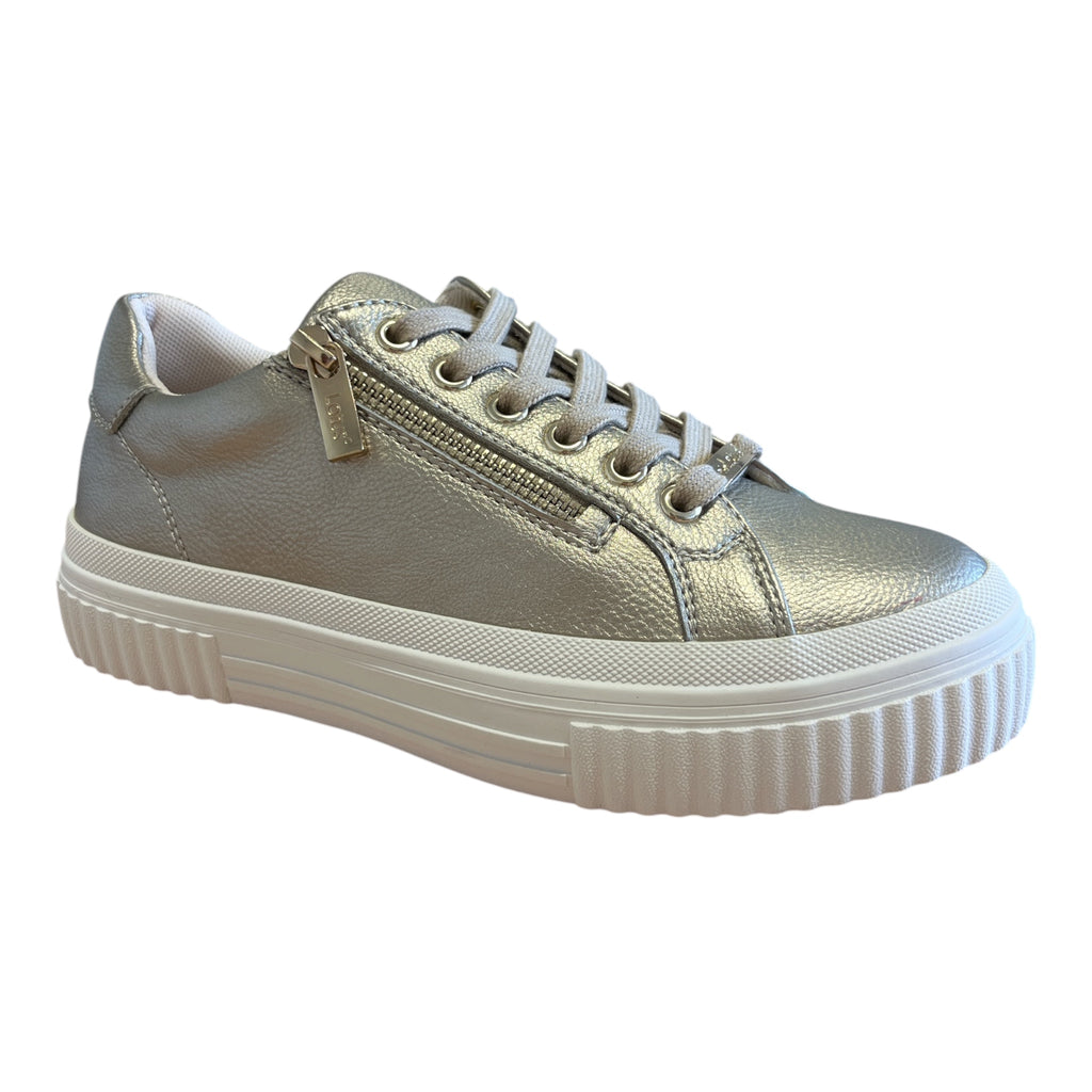 Lotus Alexa Gold Trainers