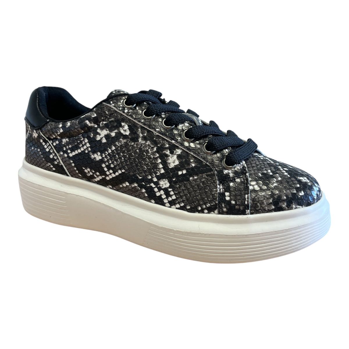 Lotus Snakeprint Trainers