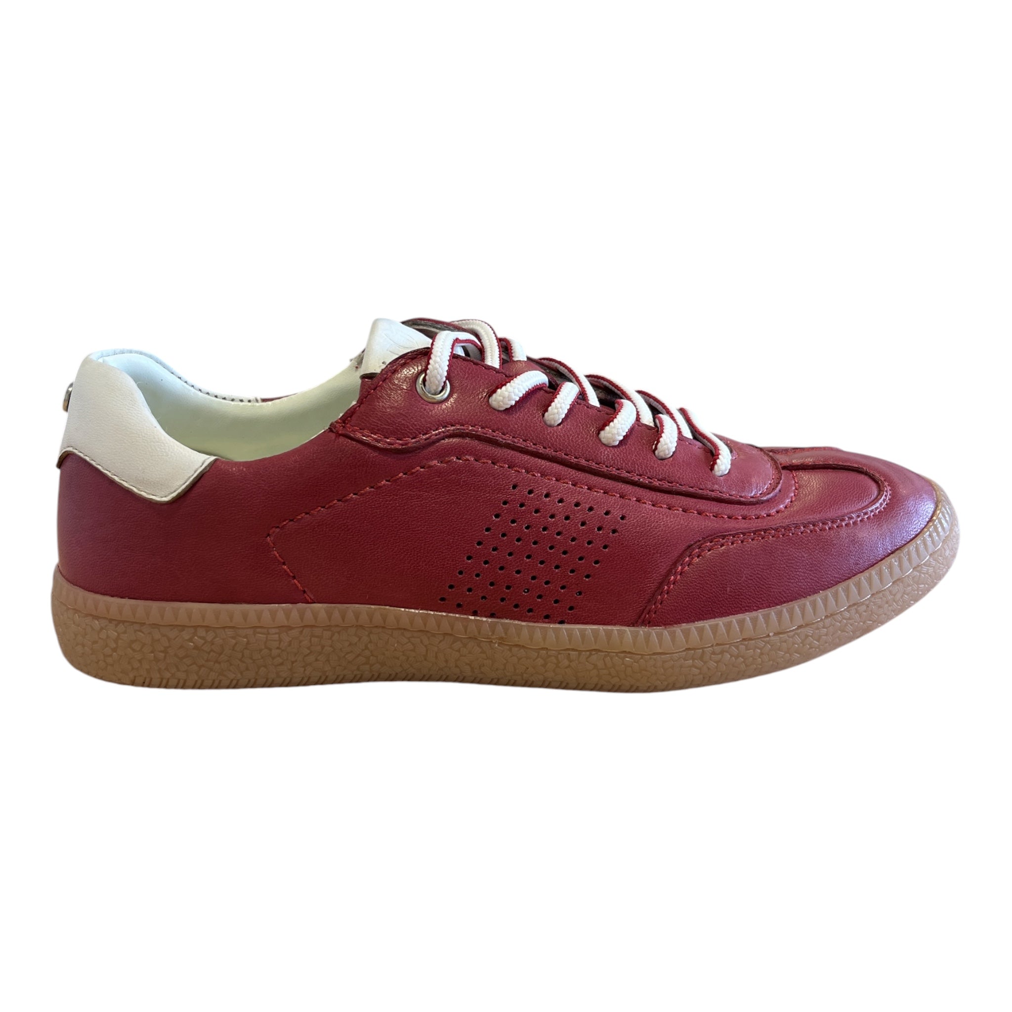 Lotus Frapporta Bordo Leather Trainers
