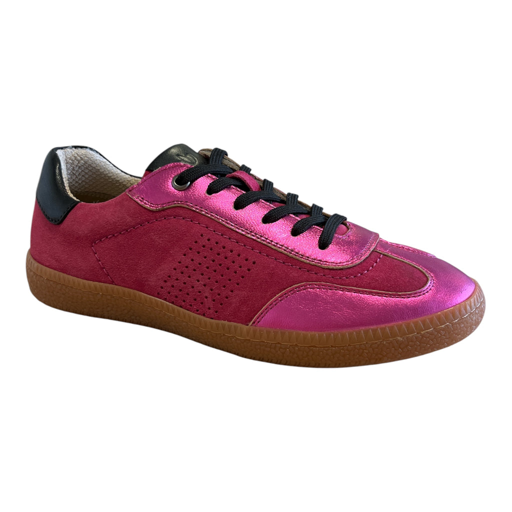 Lotus Frapporta Pink Leather Trainers