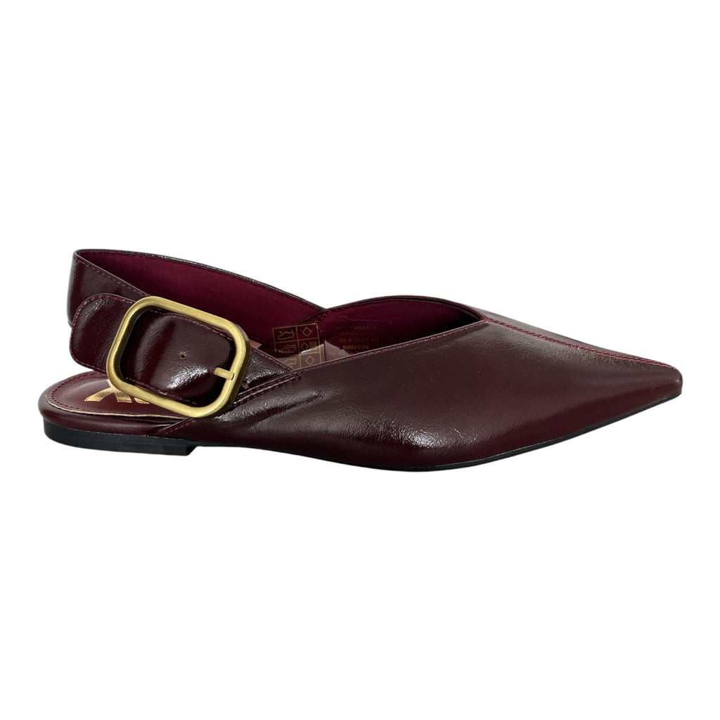 Xti Burgundy Sling-back Ballet Flat 146399
