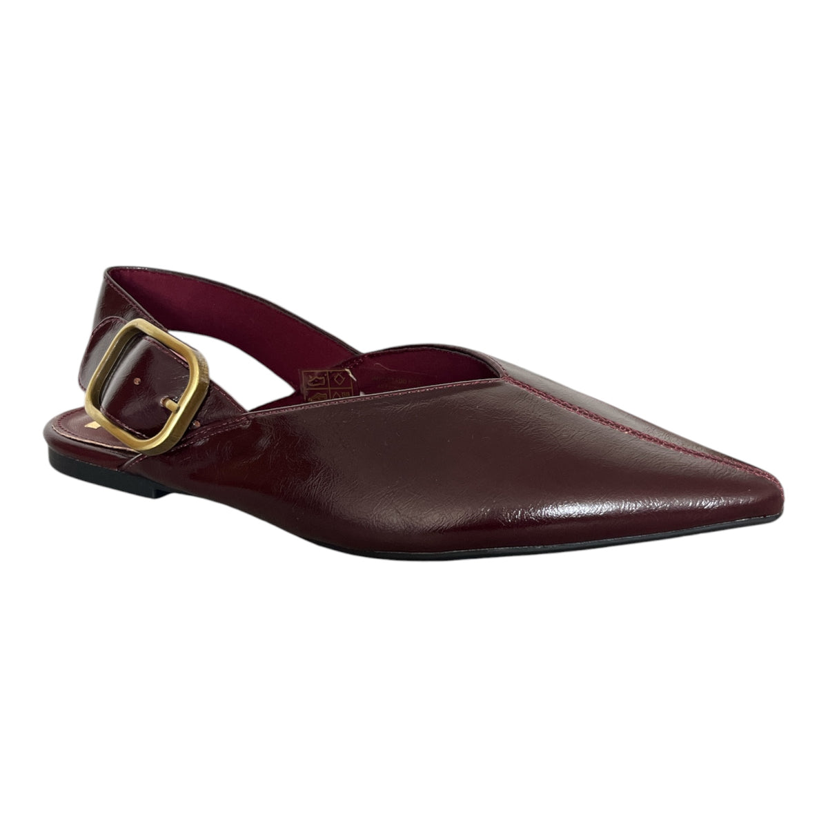 Xti Burgundy Sling-back Ballet Flat 146399