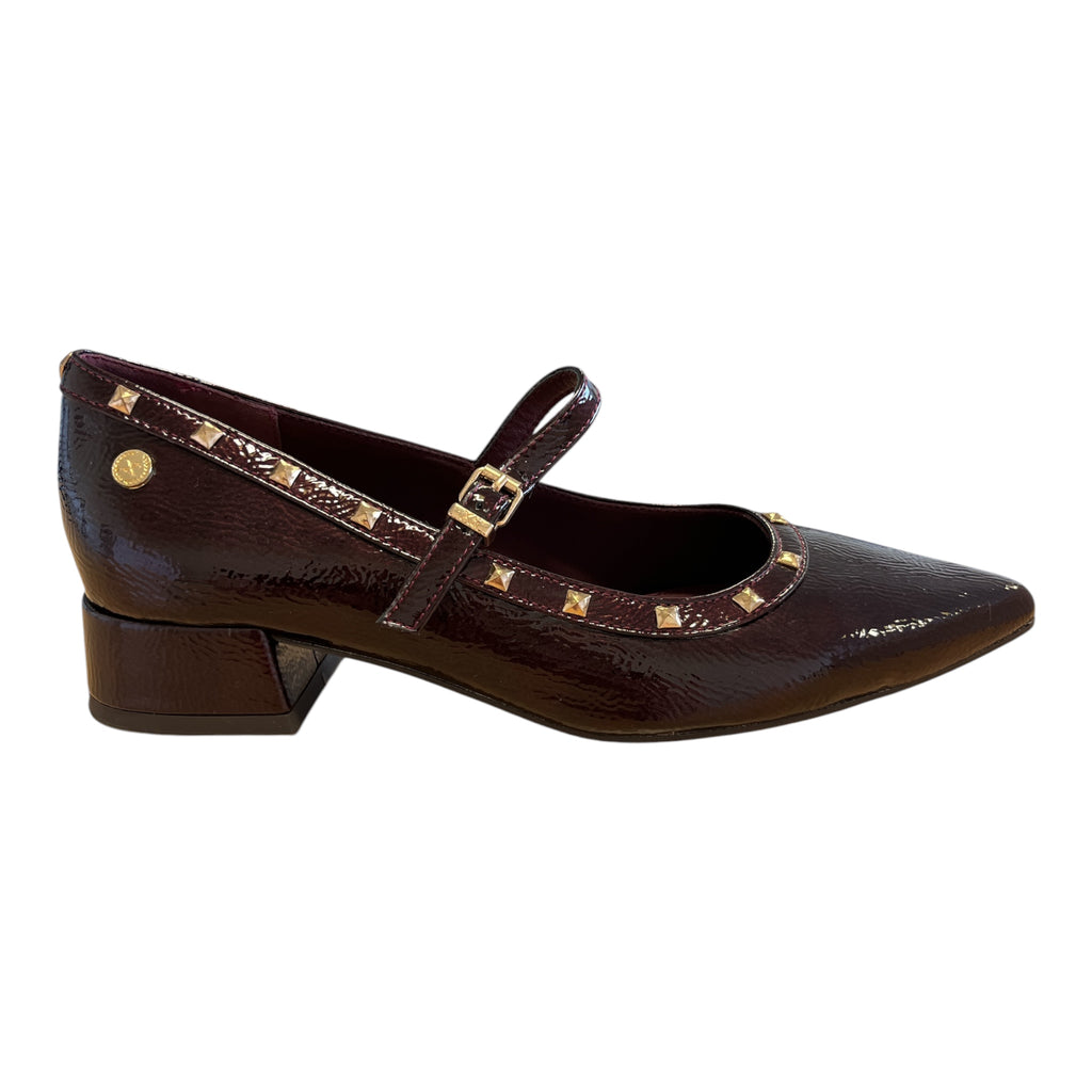Xti Burgundy Patent Shoes 146220