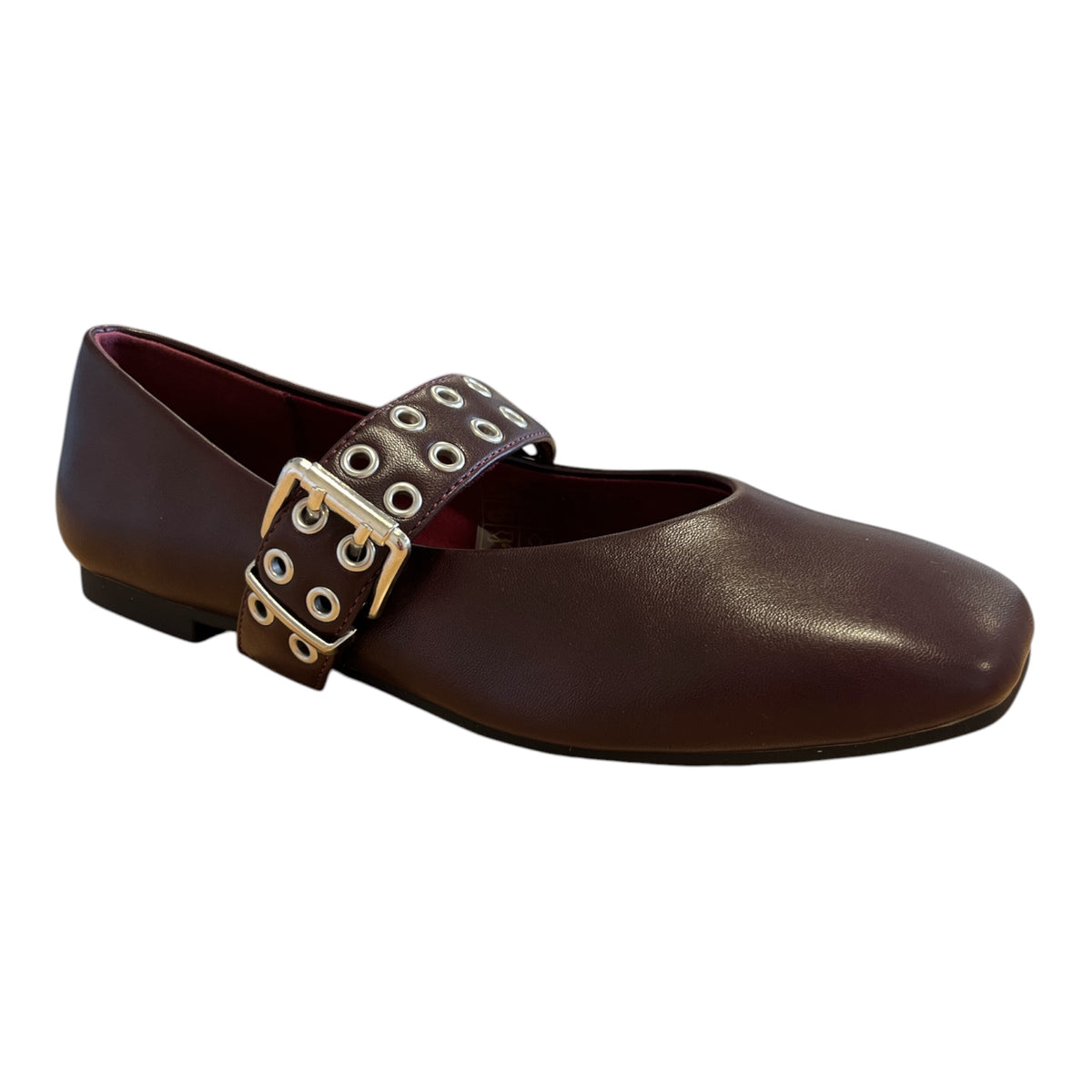 Xti Burgundy Ballet Flats 146407